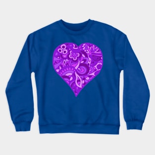 Purple Heart Crewneck Sweatshirt